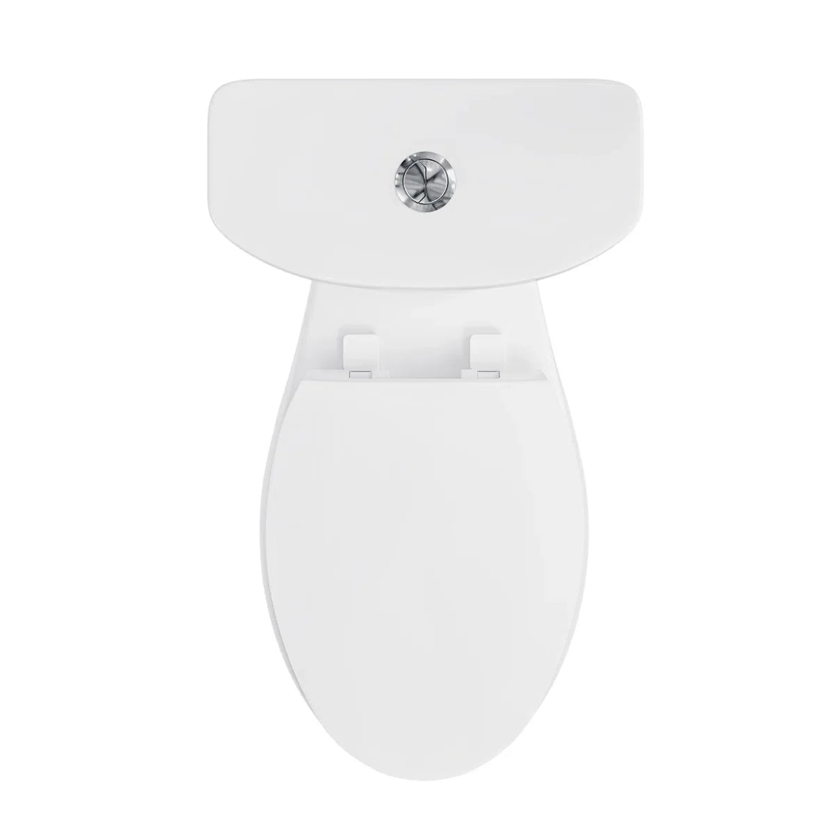 Dayton Elongated 18.9" Chair Height Two-Piece Toilet, Single or Dual Flush, Soft-Close Seat