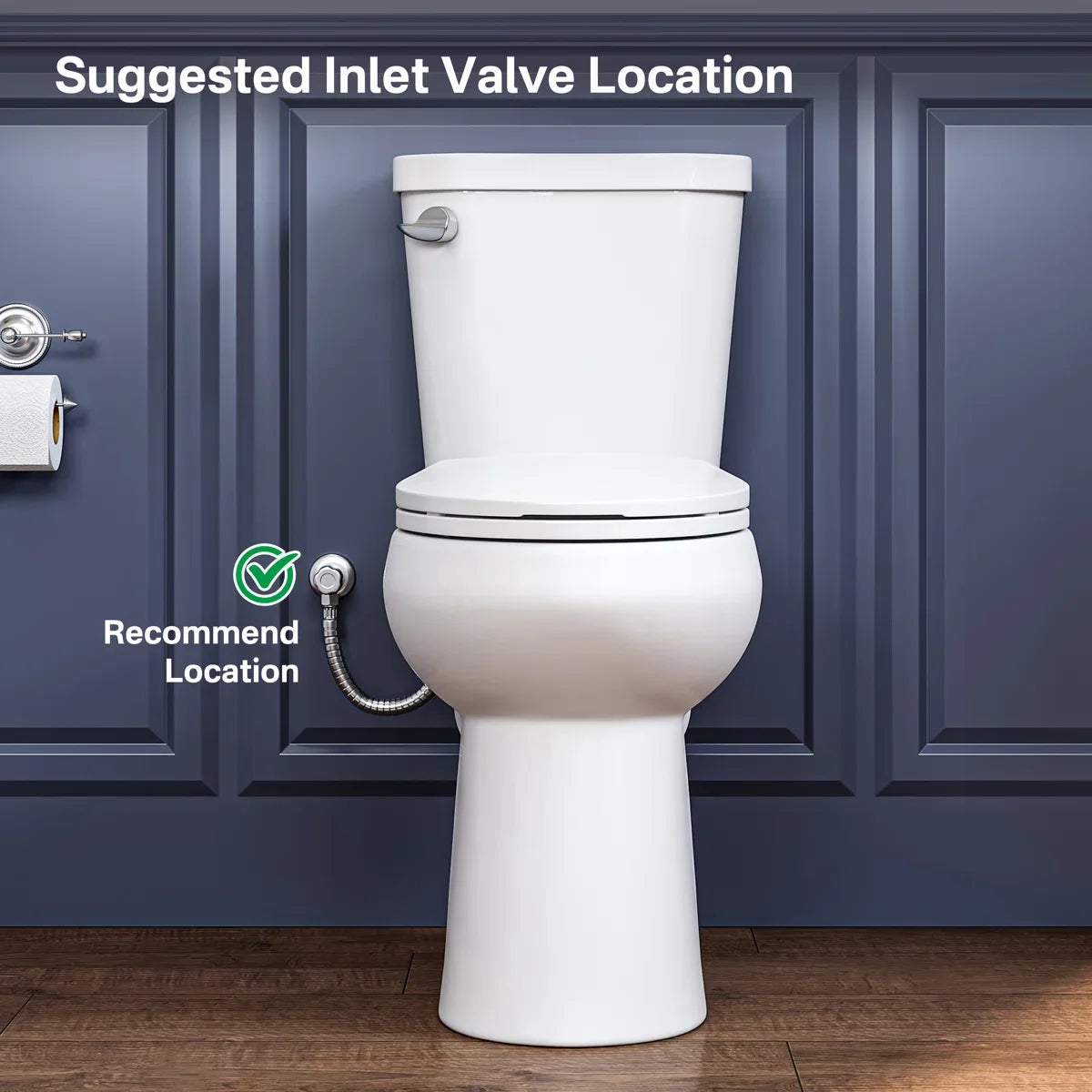 Dayton Elongated 18.9" Chair Height Two-Piece Toilet, Single or Dual Flush, Soft-Close Seat