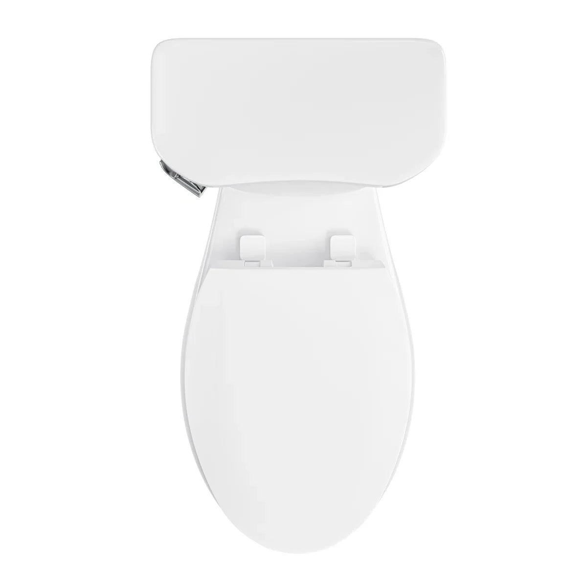 Dayton Elongated 18.9" Chair Height Two-Piece Toilet, Single or Dual Flush, Soft-Close Seat