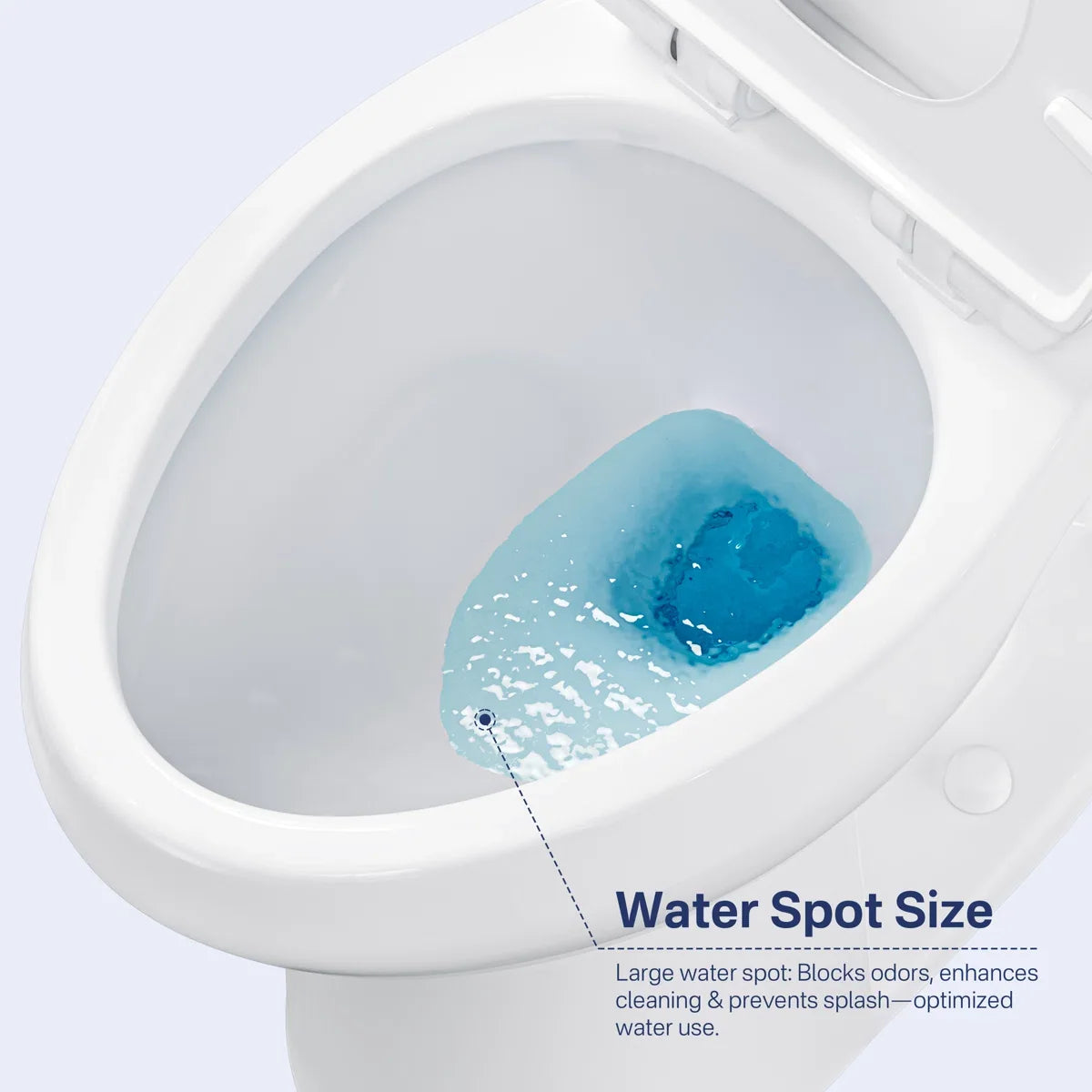 Dayton Elongated 20.7" Chair Height Two-Piece Toilet, 1.28 GPF Single Flush, Soft-Close Seat