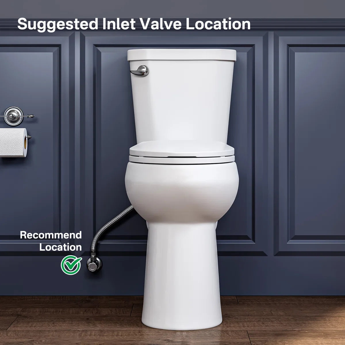 Dayton Elongated 20.7" Chair Height Two-Piece Toilet, 1.28 GPF Single Flush, Soft-Close Seat
