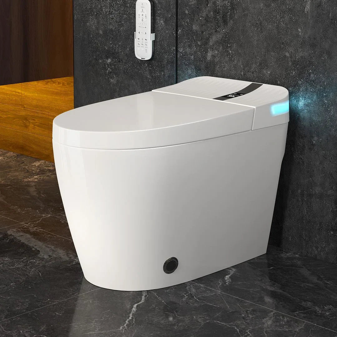 Brooklyn II Elongated Smart Toilet with Heated Seat & Sensor Flush