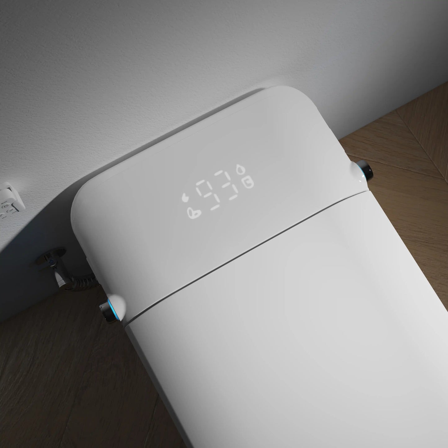 Achernar Elongated Smart Toilet with Auto-Open Lid, Heated Bidet & Touchless Flush