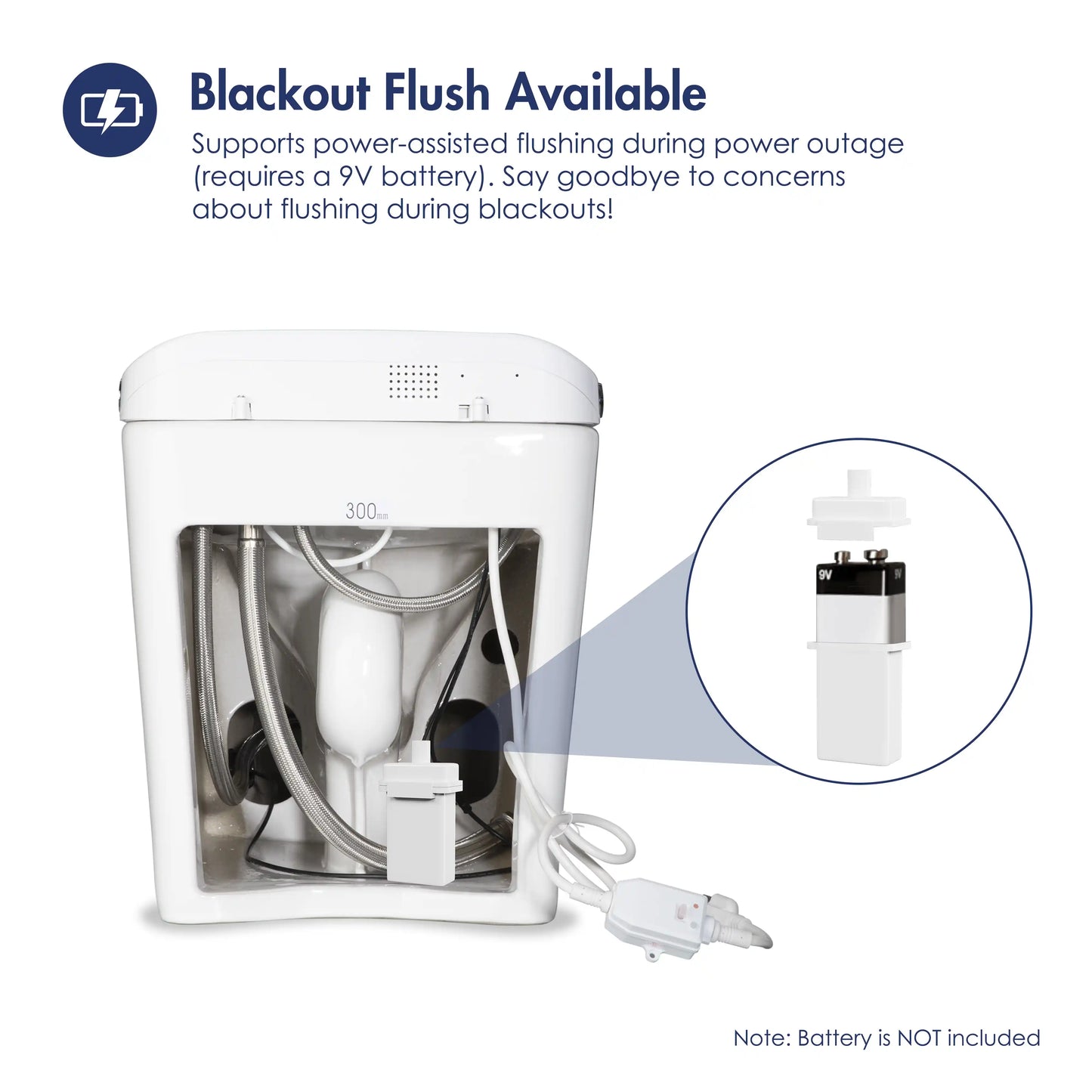 Achernar Elongated Smart Toilet with Auto-Open Lid, Heated Bidet & Touchless Flush