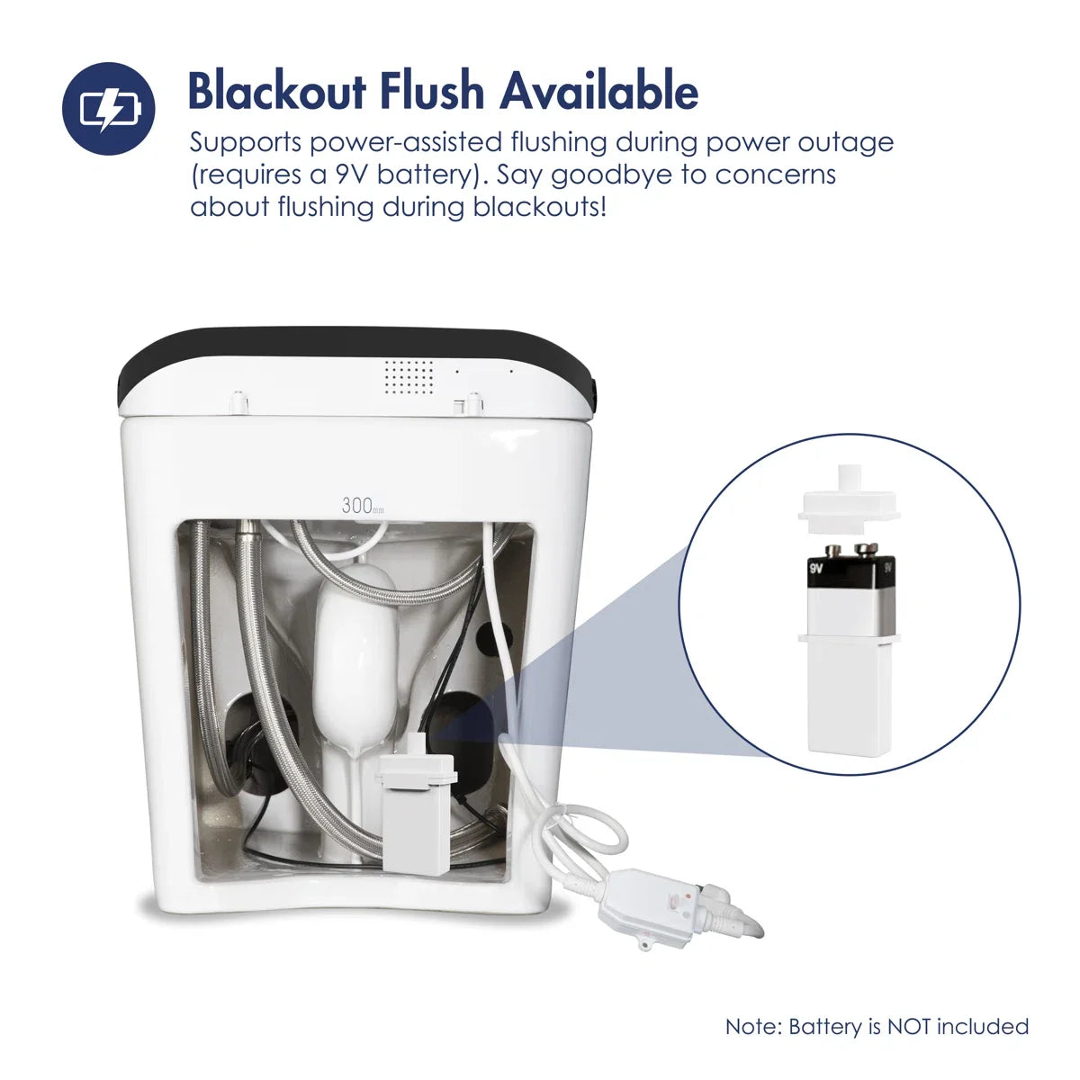Achernar Elongated Smart Toilet with Auto-Open Lid, Heated Bidet & Touchless Flush