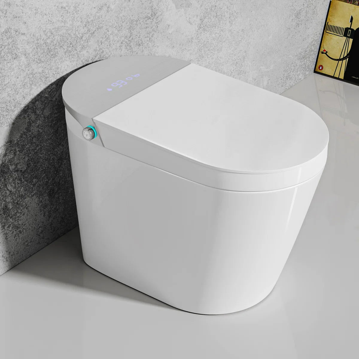 Mason Elongated Smart Toilet with Bidet, Heated Seat & Touchless Flush