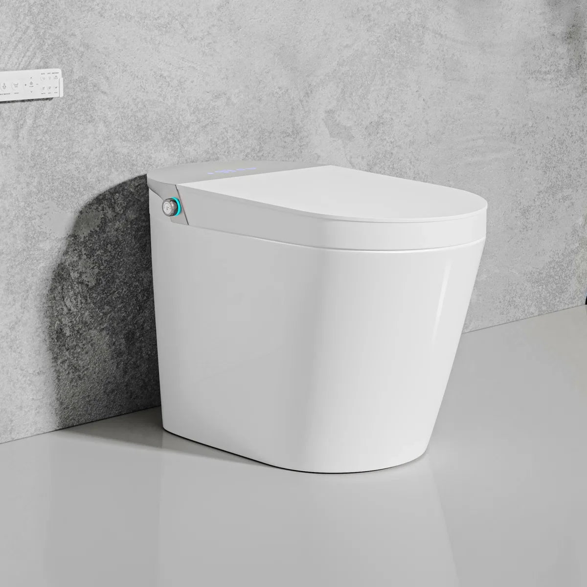 Mason Elongated Smart Toilet with Bidet, Heated Seat & Touchless Flush