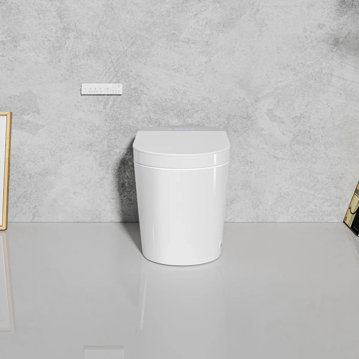 Mason Elongated Smart Toilet with Bidet, Heated Seat & Touchless Flush