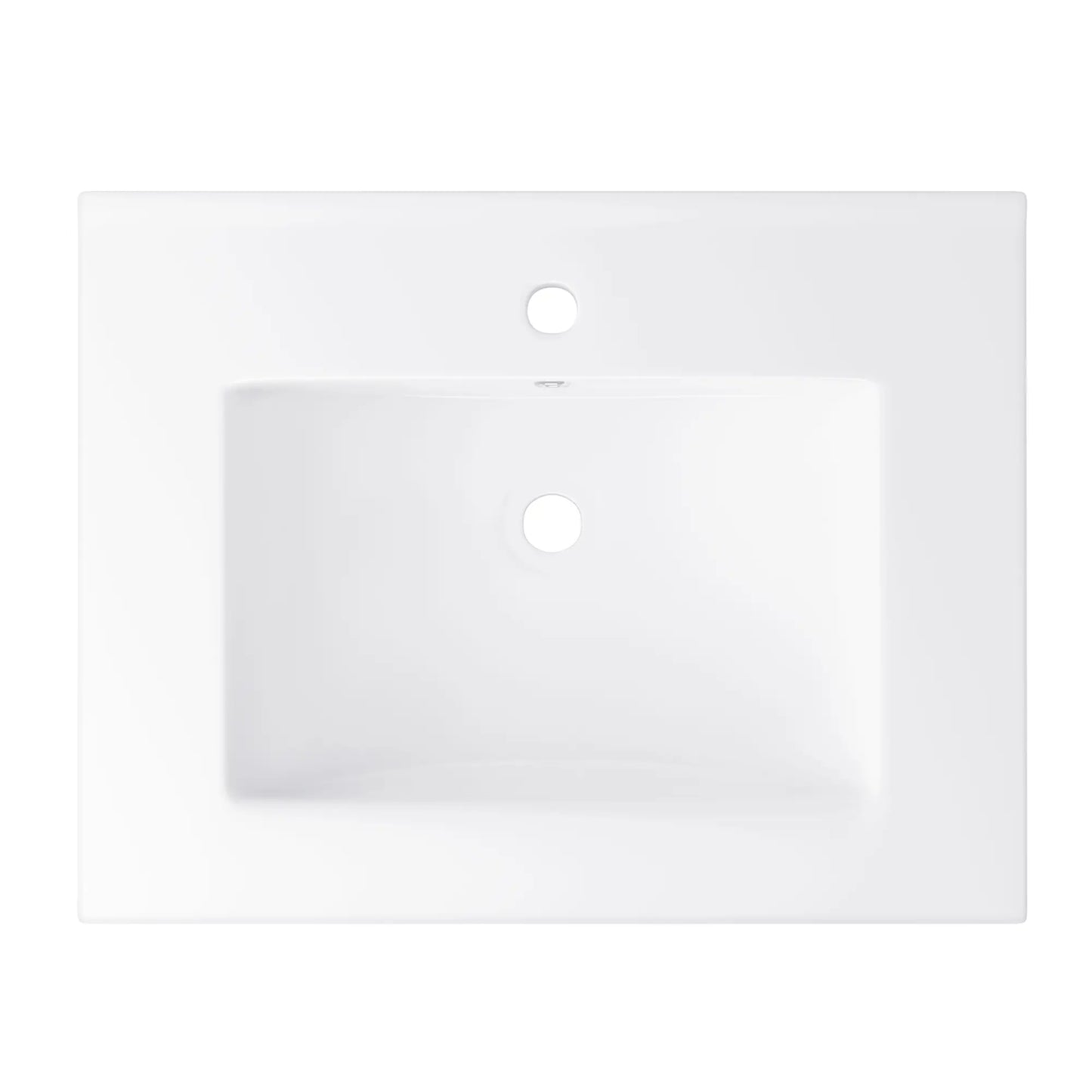 24" x 18" Dayton Vitreous China Vanity Top Sink | White ( Sink Only )