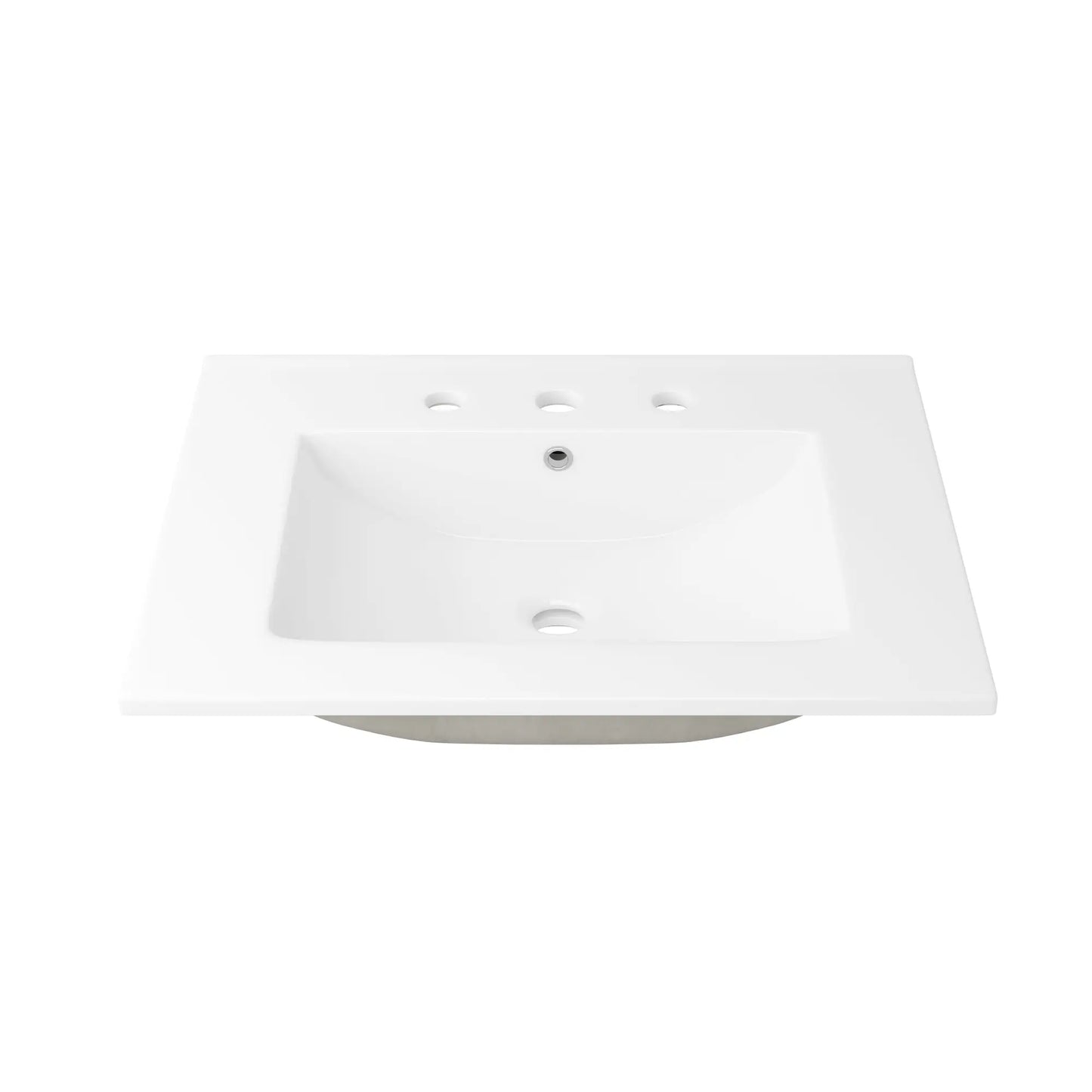 24" x 18" Dayton Vitreous China Vanity Top Sink | White ( Sink Only )