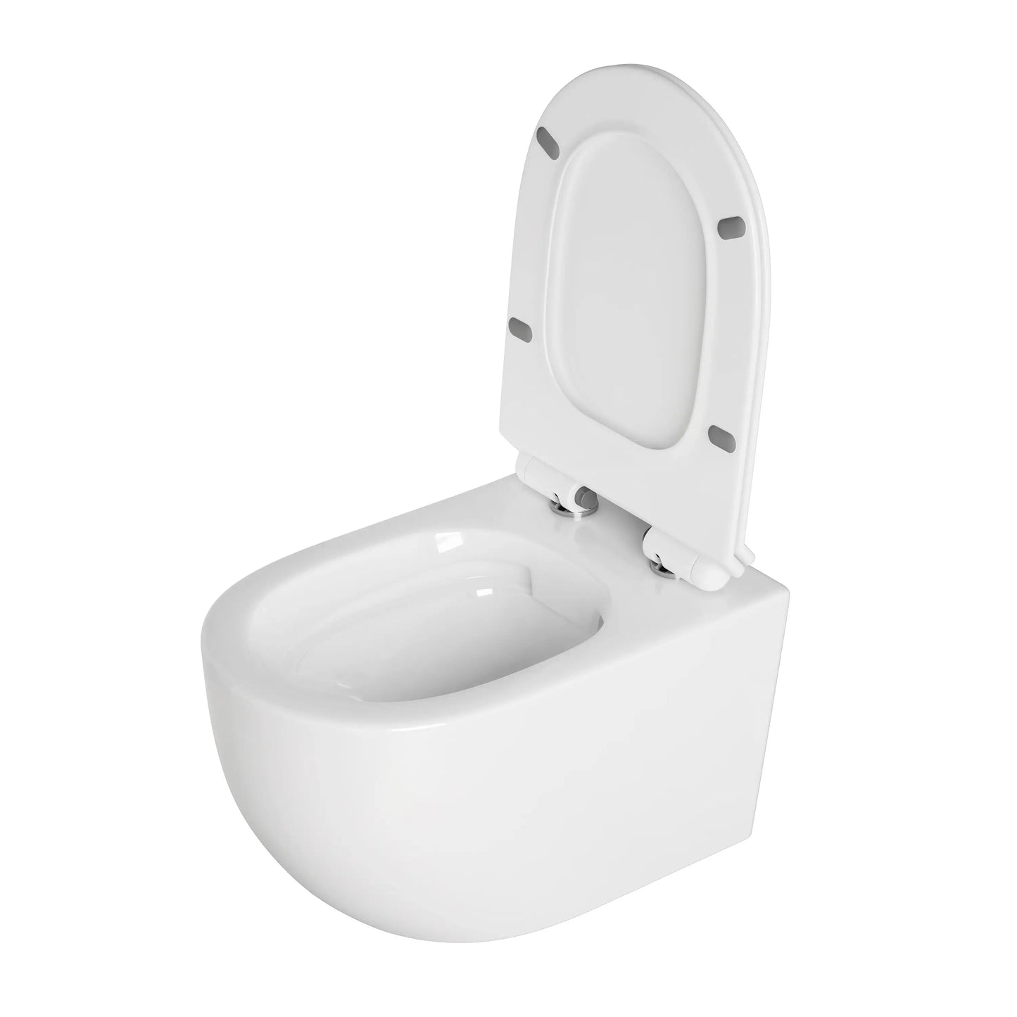 Hampton Wall-Hung Elongated Toilet with In-Wall Tank, Dual Flush 0.8/1.6 GPF