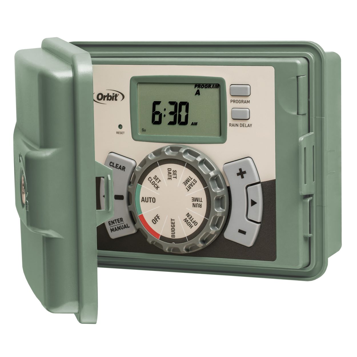 Easy-Set Logic® Outdoor Irrigation Sprinkler Controllers 57894, 57896, 57900, 57892