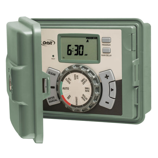 Easy-Set Logic® Outdoor Irrigation Sprinkler Controllers 57894, 57896, 57900, 57892