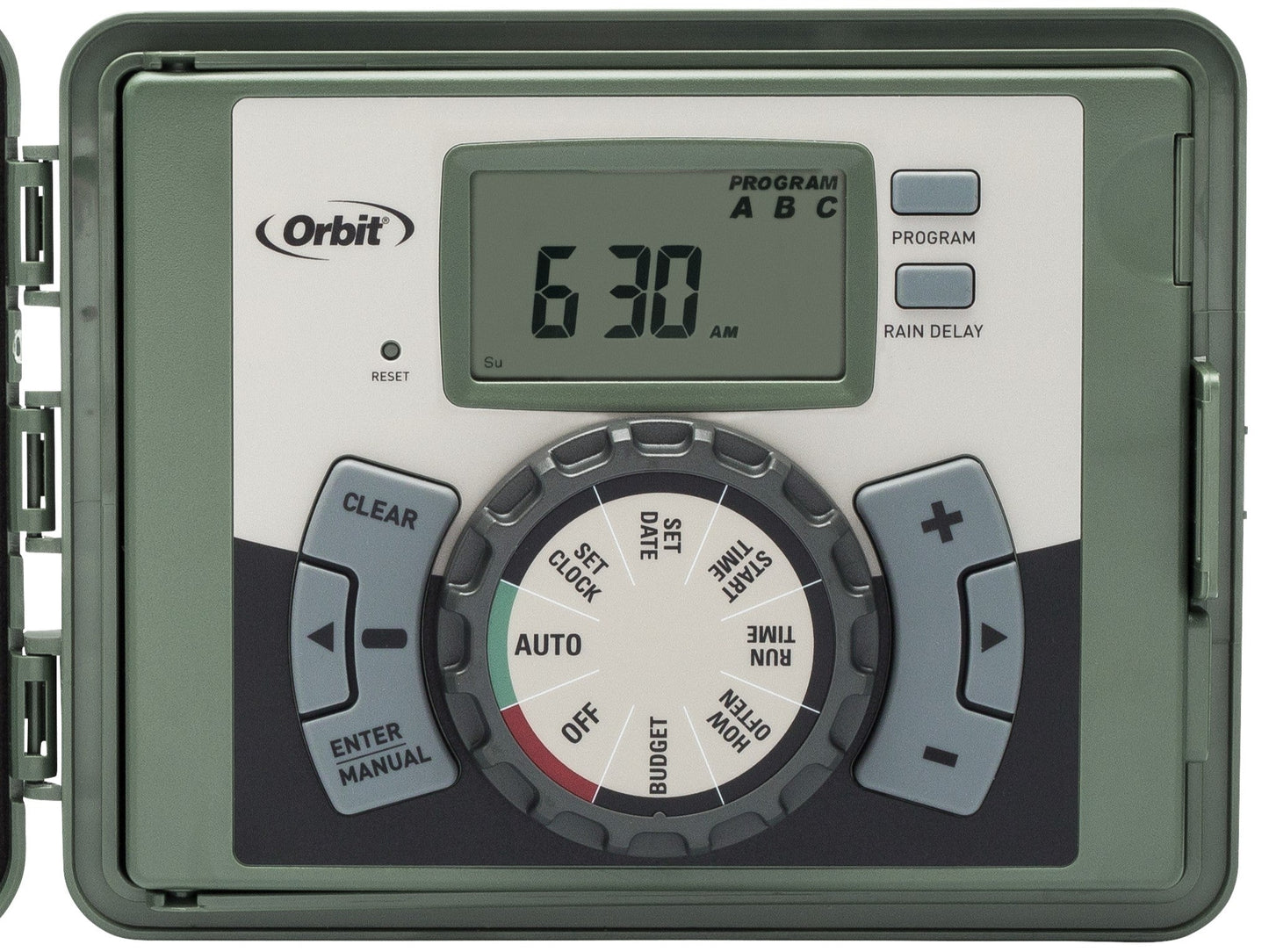 Easy-Set Logic® Outdoor Irrigation Sprinkler Controllers 57894, 57896, 57900, 57892