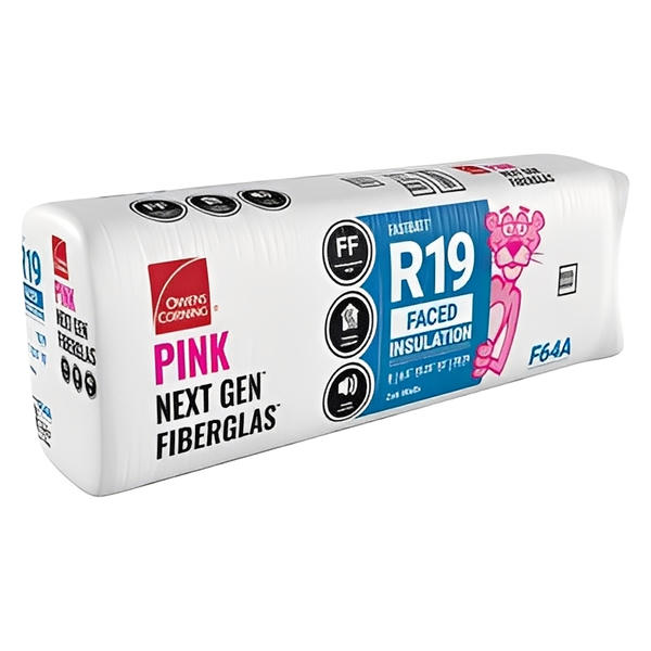 Owens Corning R-19 Kraft Faced Fiberglass Insulation FastBatts (All Sizes)