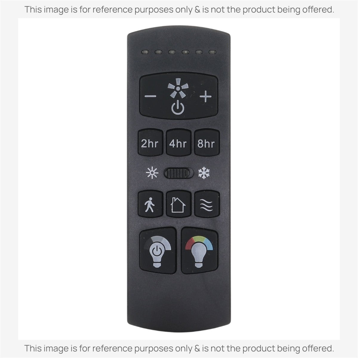 Anderic Substitute For Harbor Breeze FA0198 Ceiling Fan Remote Control | Arbormere 60-in  | 4L000016210, A25-FA0198A [RRFA0318]