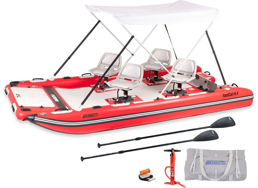 FastCat14™ Catamaran Swivel Seat Canopy Package