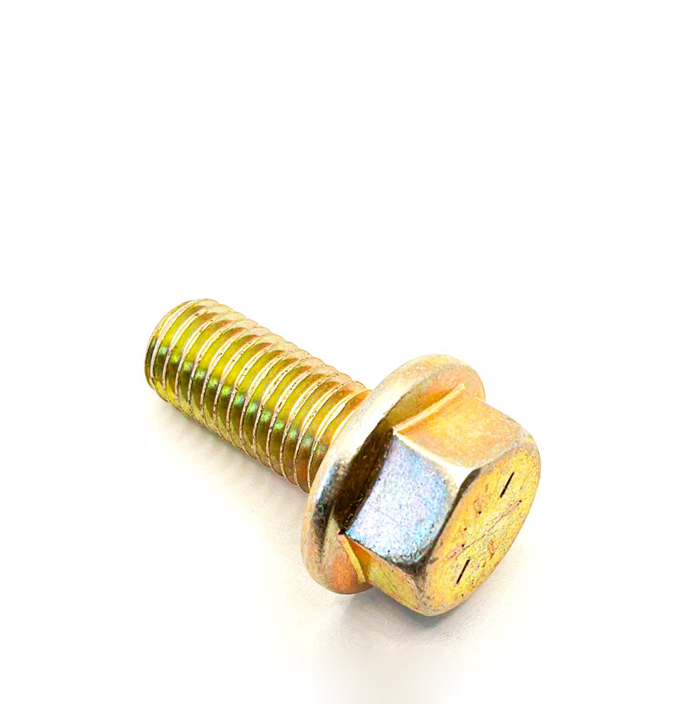 5/8-11 X 1-1/2in UNC Grade 8 Flange Bolt Yellow Zinc