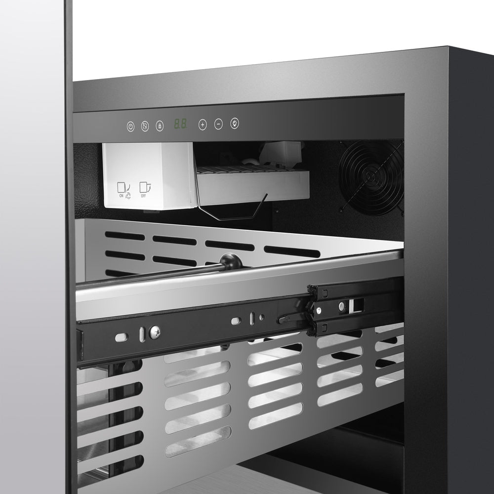 Forno Cosenza 24" Built-In Drawer Freezer with Ice Maker, 4.69 cu.ft.