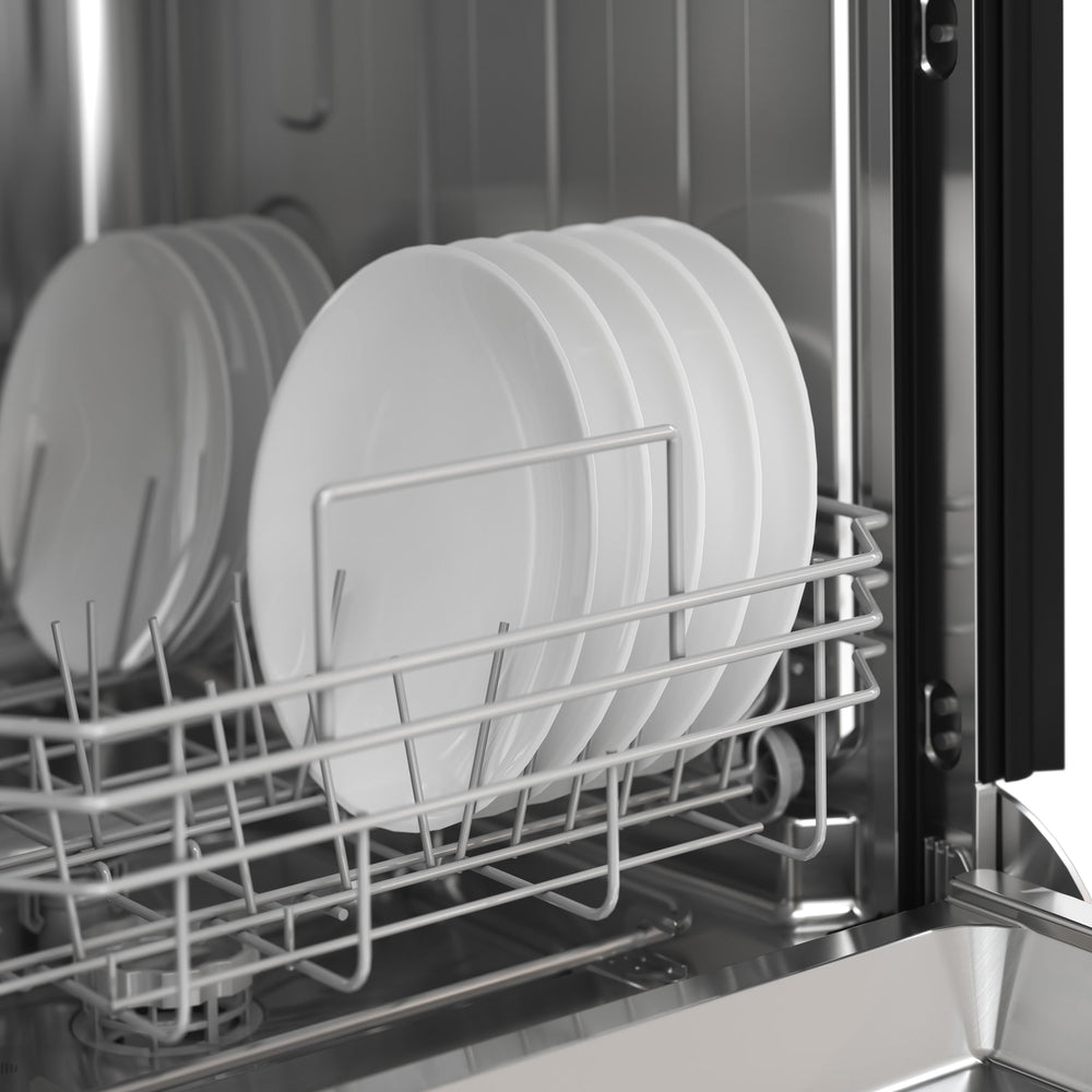 Forno Polo 18-Inch Built-In White Dishwasher, 8 Place Settings, ENERGY STAR Certified, 52 dBA
