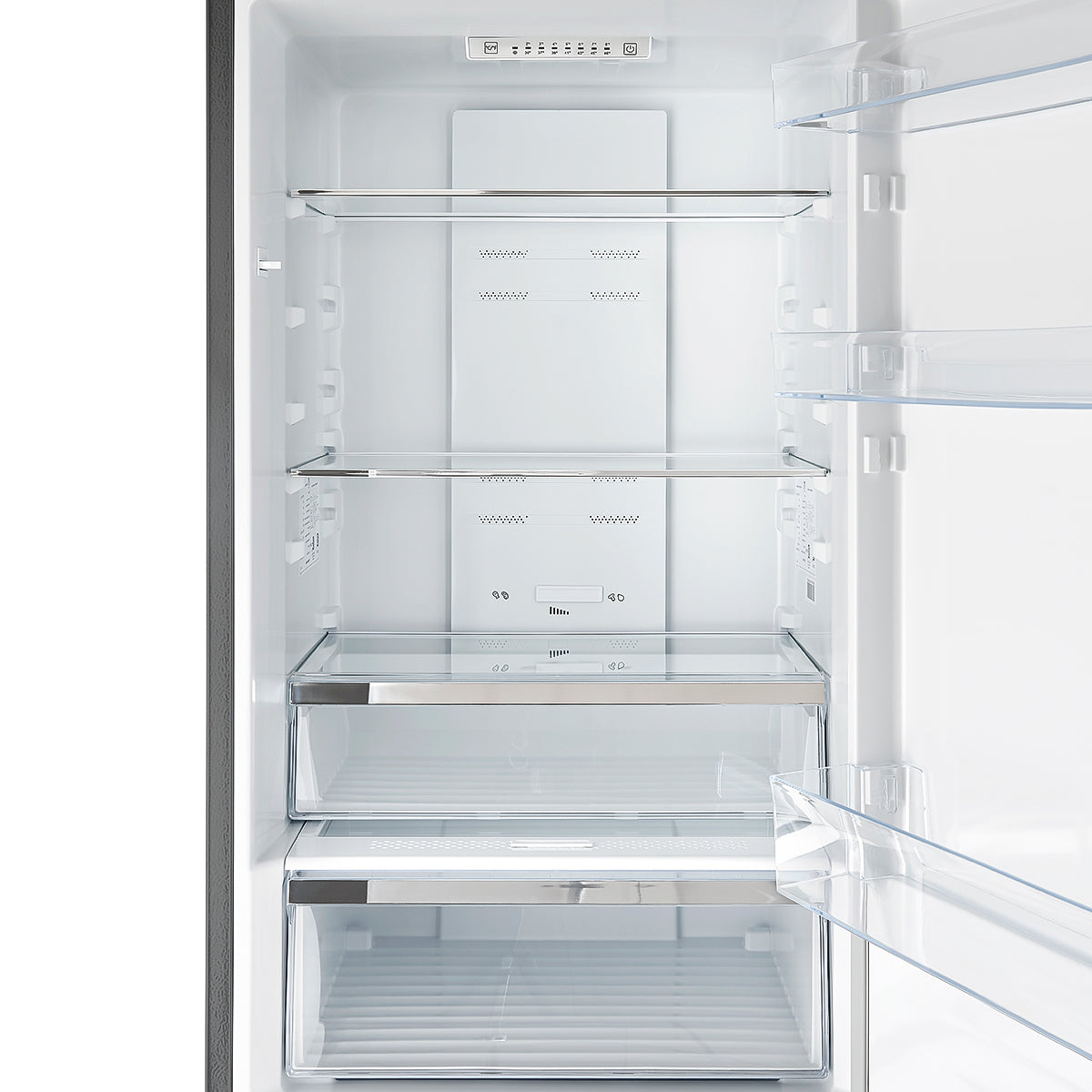 Forno Guardia 46.8-Inch Double Bottom Freezer Refrigerators, Total Capacity 21.6 cu.ft, ENERGY STAR Certified