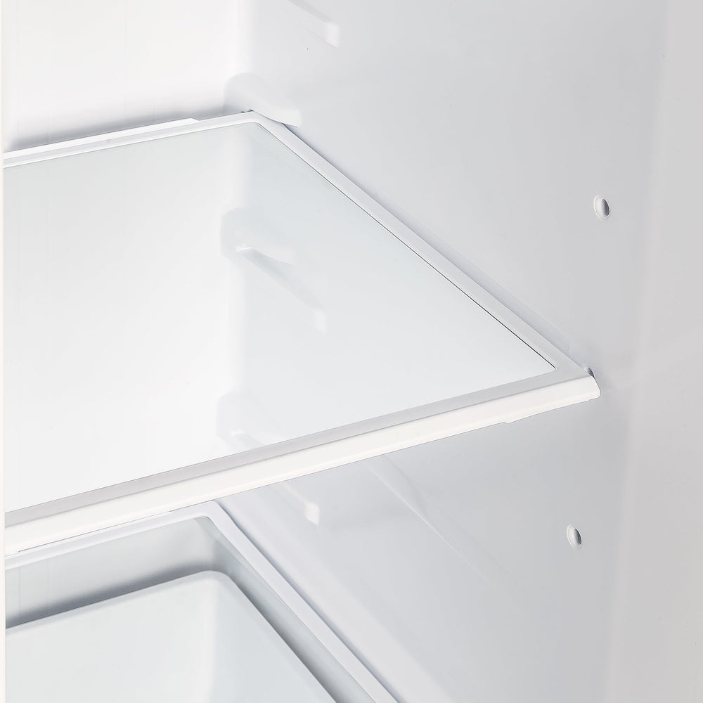 Forno Salerno 40-Inch Built-In Stainless Steel Refrigerator, 20 cu.ft, Modern Decorative Grill, ENERGY STAR Certified