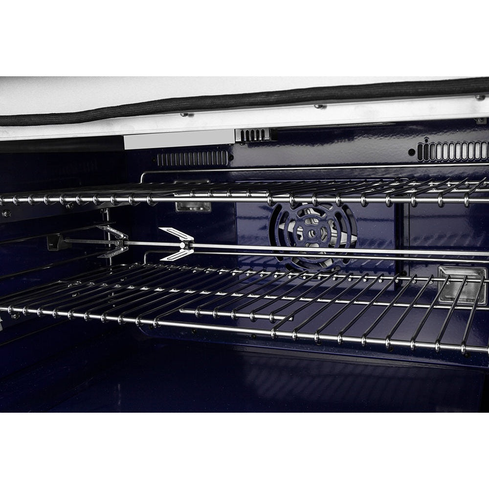 Forno Capriasca 30-Inch Freestanding Gas Range, 4 Burners, True Convection Oven