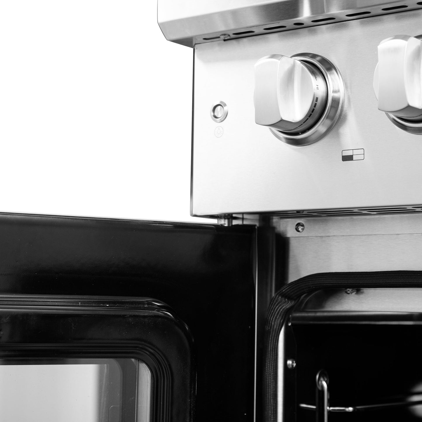 Forno Galiano 30-Inch Freestanding French Door Gas Range, 5 Burners, Convection Oven, Energy Efficient