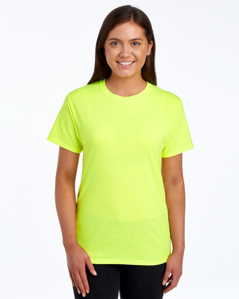 Jerzees 363M Short Sleeve Cotton T-Shirt | Safety Colors