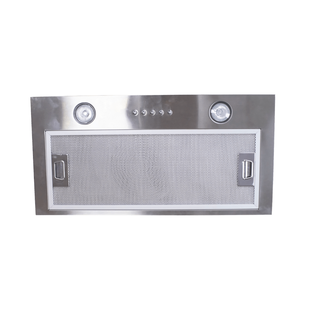 FORNO Giacomo Under Cabinet 22-Inch Insert Range Hood in Stainless Steel, 170 CFM, Aluminum Filter, Energy Efficient