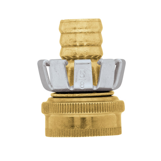 5/8" Brass Female Clincher Hose Mender | 58073