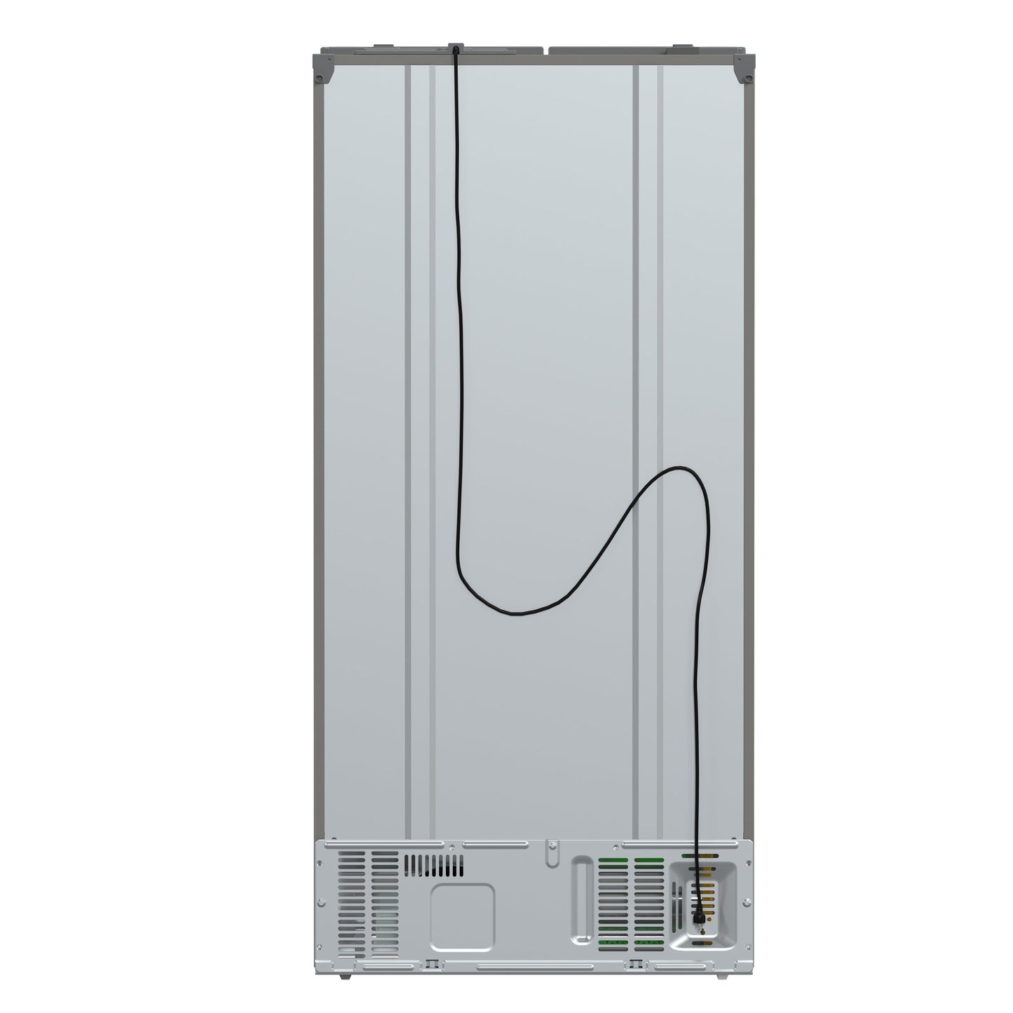 Forno Salerno 33-Inch Side-by-Side Stainless Steel Refrigerator, 15.6 cu.ft, ENERGY STAR Certified