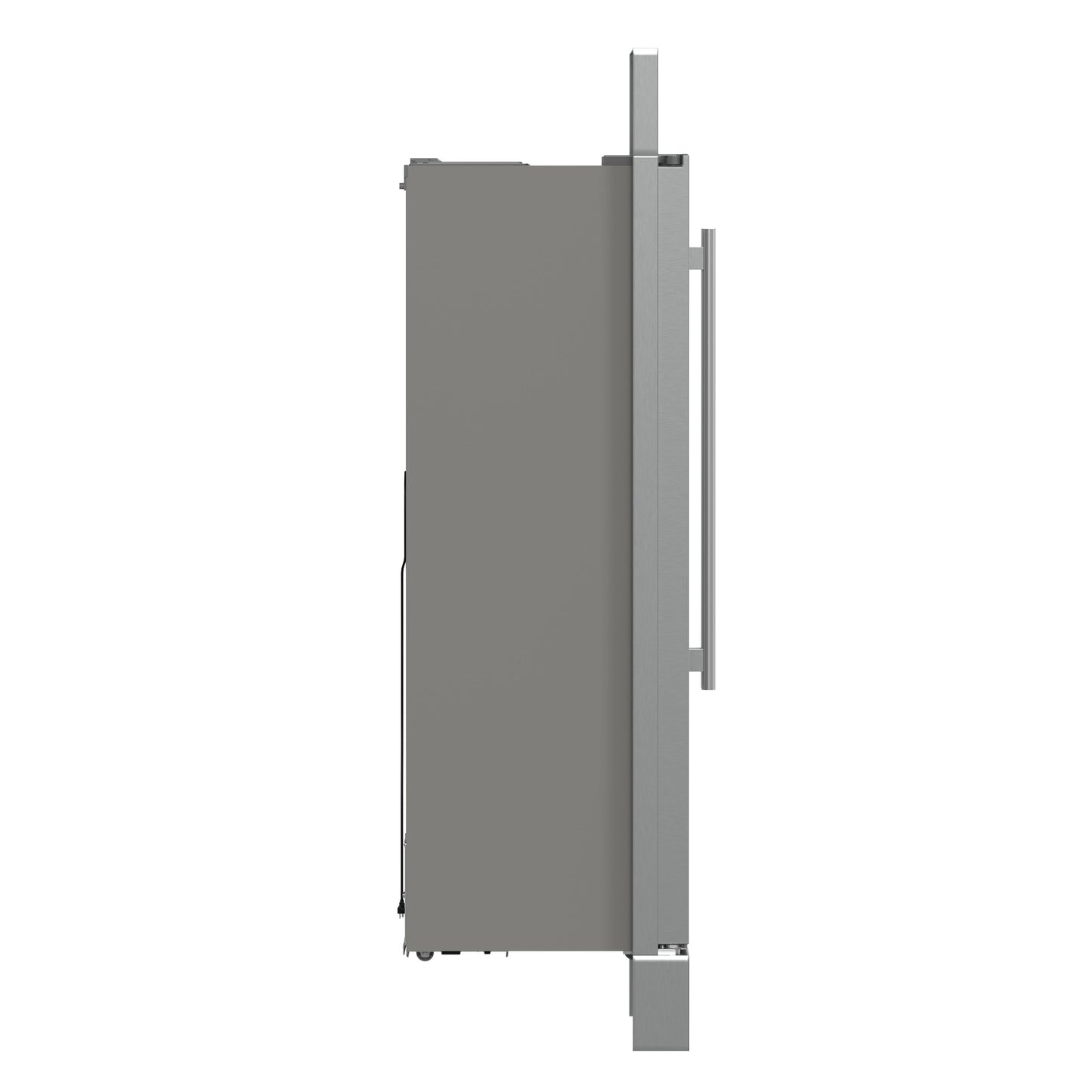 Forno Salerno 37-Inch Built-In Stainless Steel Refrigerator, 15.6 cu.ft, Modern Decorative Grill, ENERGY STAR Certified