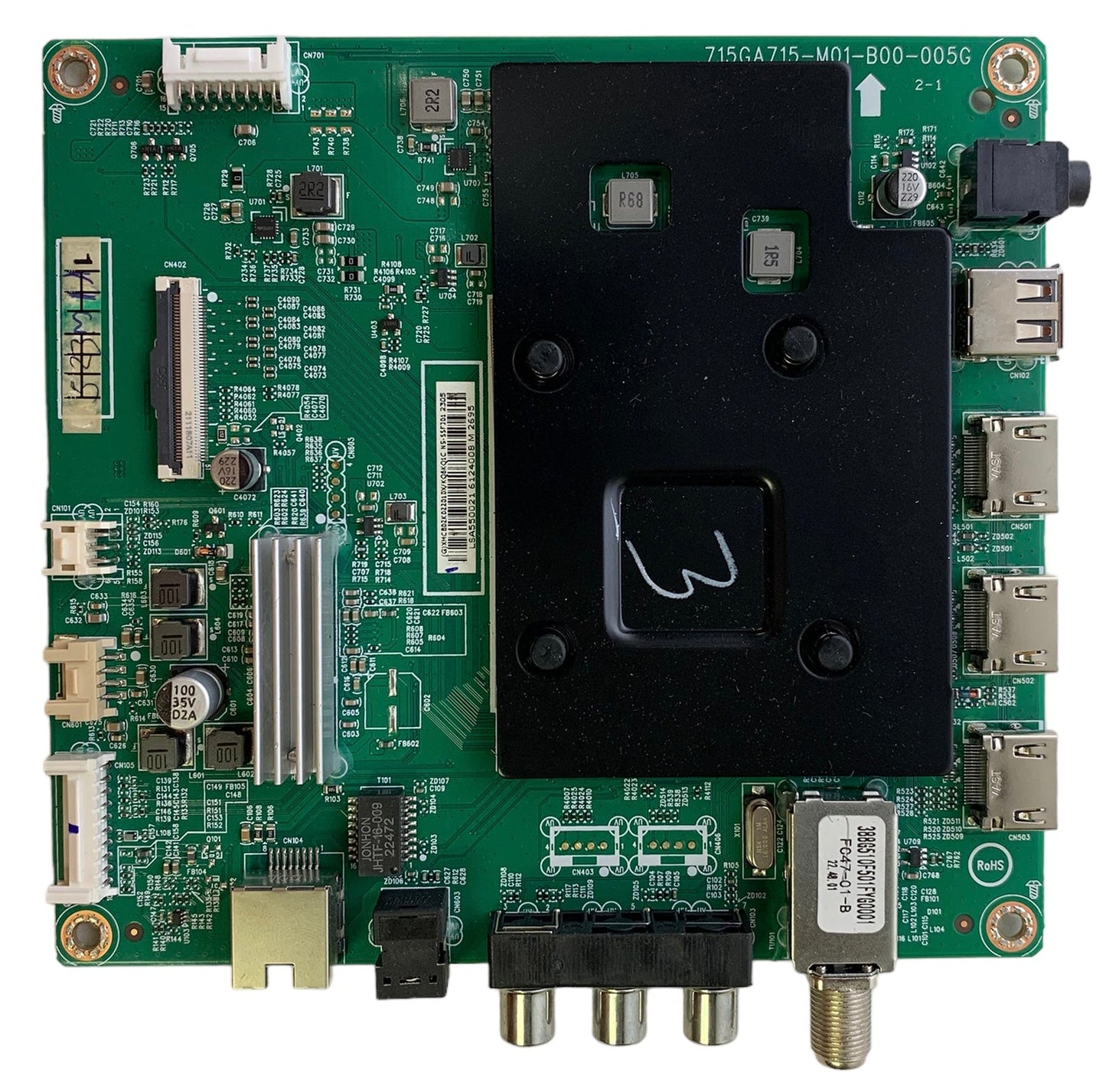 Insignia 756TXMCB02K022 Main Board for NS-55F301NA22