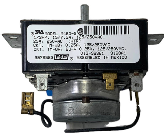 Whirlpool Dryer WP3976583 3976583 Timer - OEM