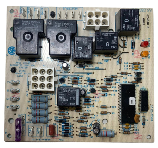 Honeywell 624640-0 (1012-958A) Furnace Control Board
