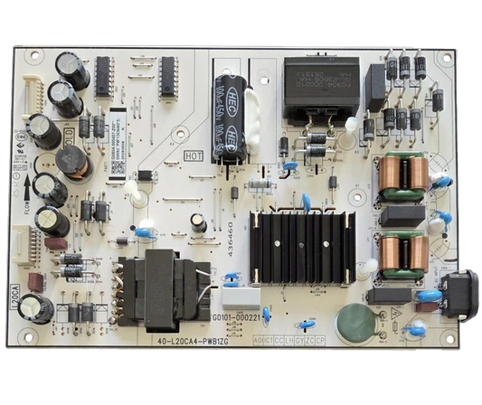 G0504-000407-Z00 Insignia Power Supply, 40-L20CA4-PWB1ZG, G0101-000221, 75Q51K, 75Q651F