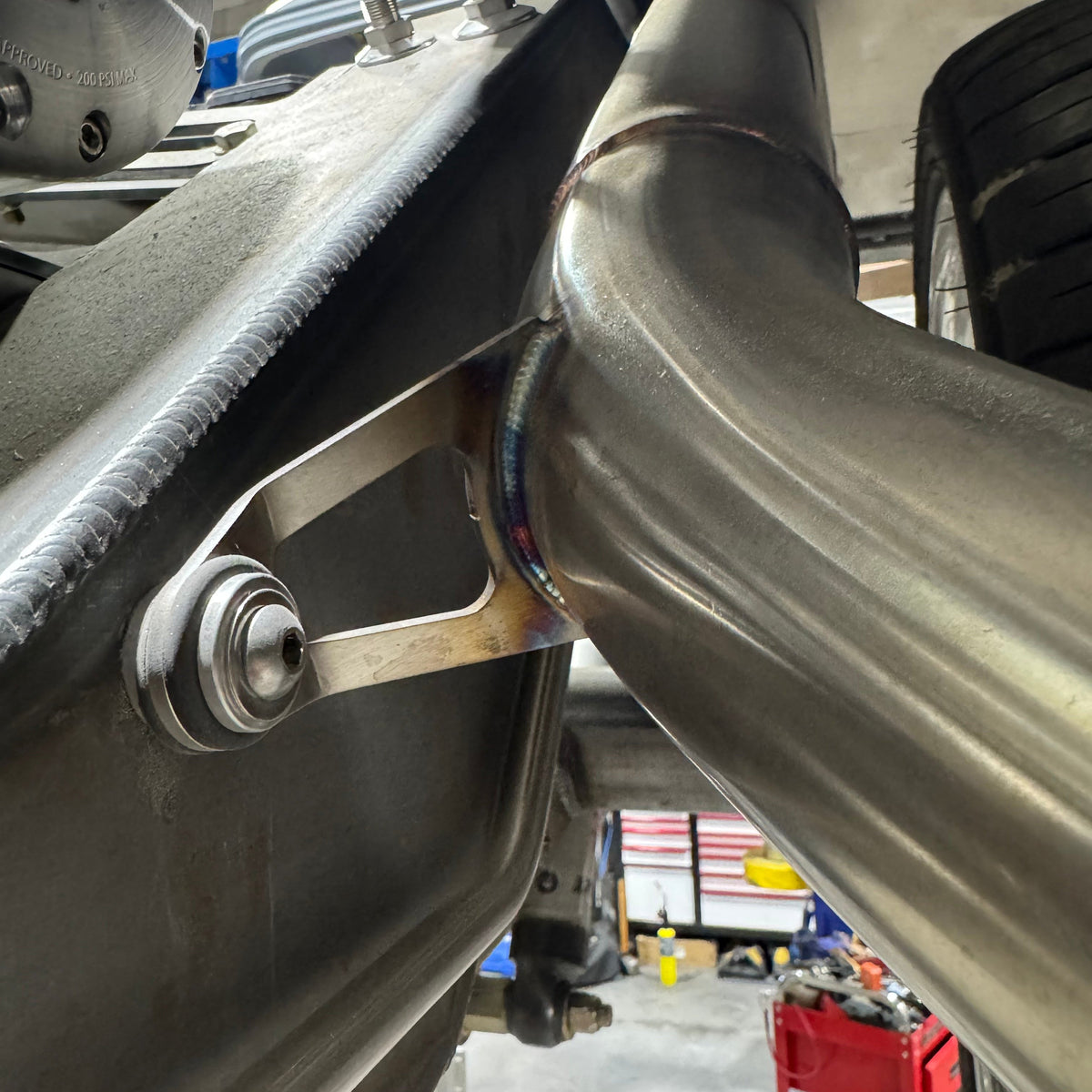 Stainless Steel Exhaust Hanger 1.25 x 2.5