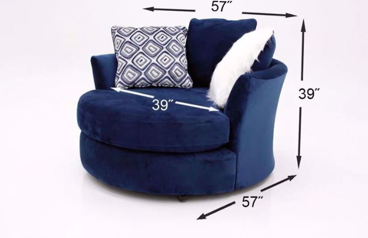 Groovy - Navy - 2pc Sofa & Love seat Collection
