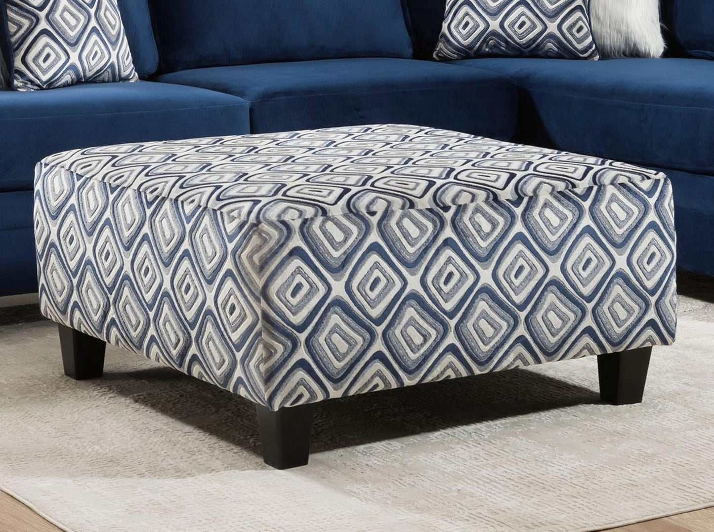 Groovy - Navy - 2pc Sofa & Love seat Collection