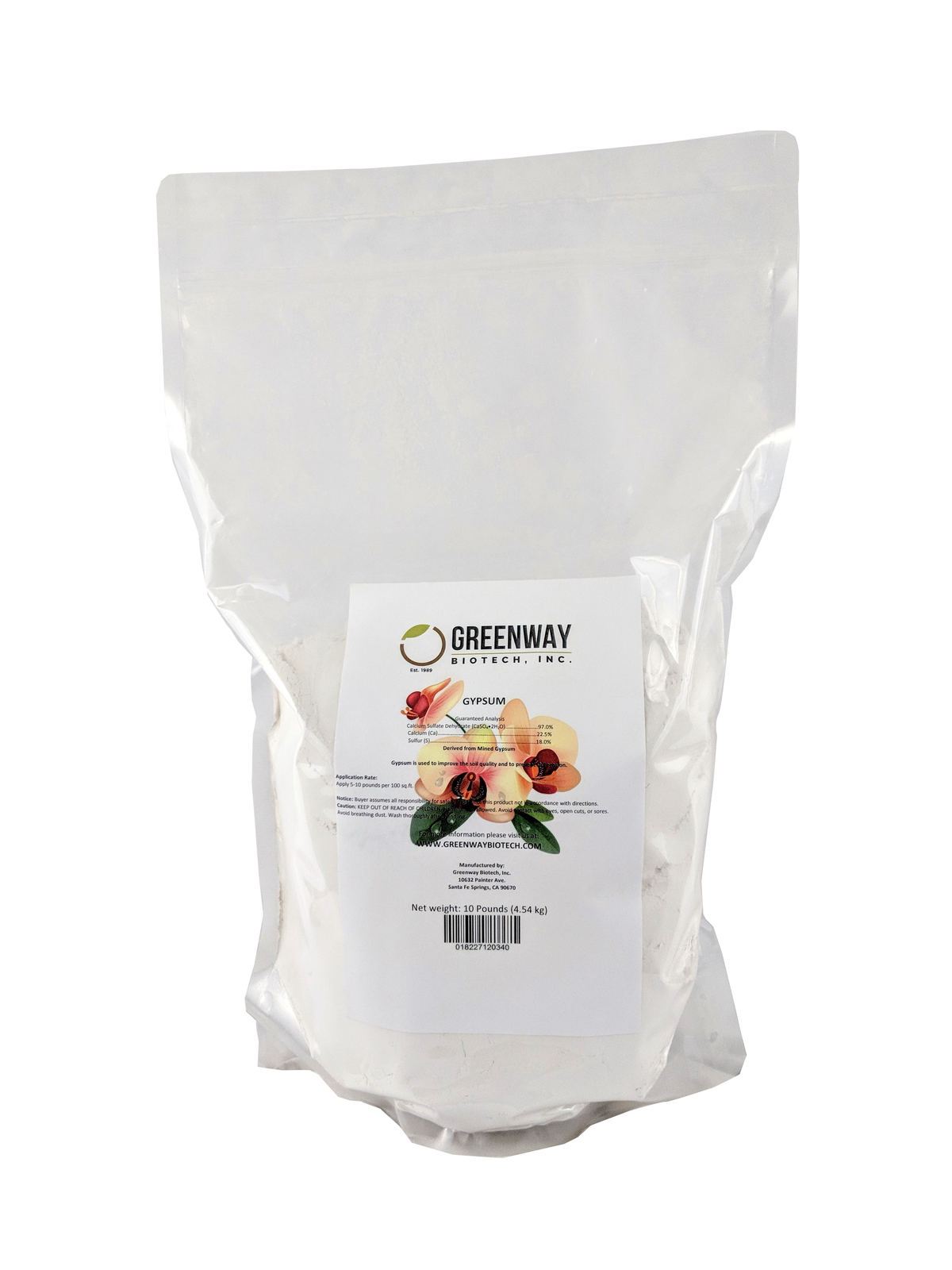 Gypsum (Calcium Sulfate)