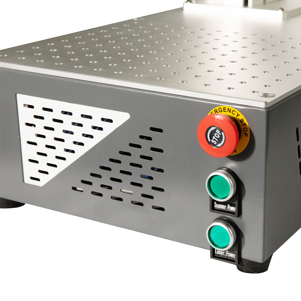 Model FM - Fiber Laser Marker Engraver - 30W/50W - 4.3" x 4.3" Work Area
