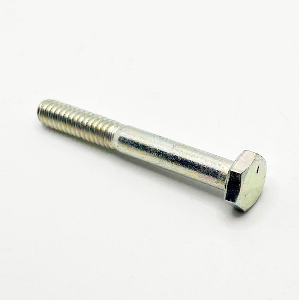 1/4-20 x 2 1/4in UNC Grade 5 Hex Cap Screw Clear Zinc