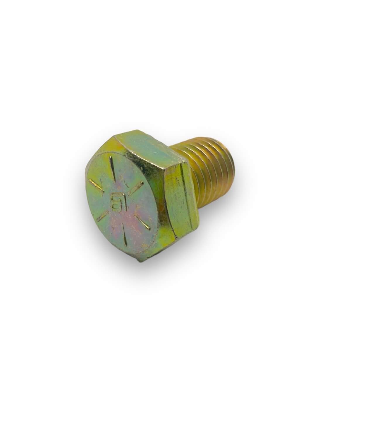 3/4-10 x 1in UNC Grade 8 Hex Cap Screw Yellow Zinc