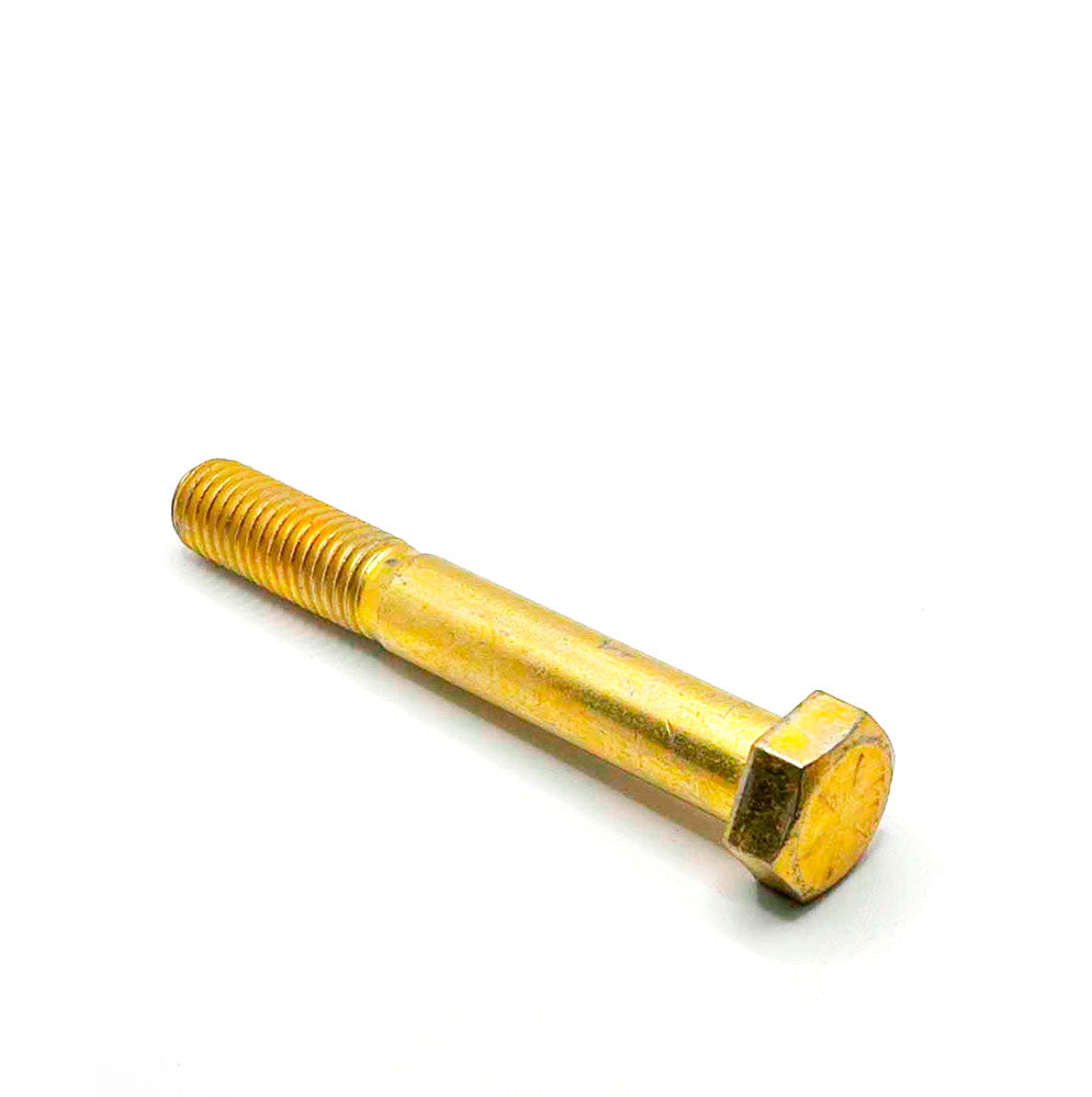 5/8-11 x 4-1/2in UNC Grade 8 Hex Cap Screw Yellow Zinc