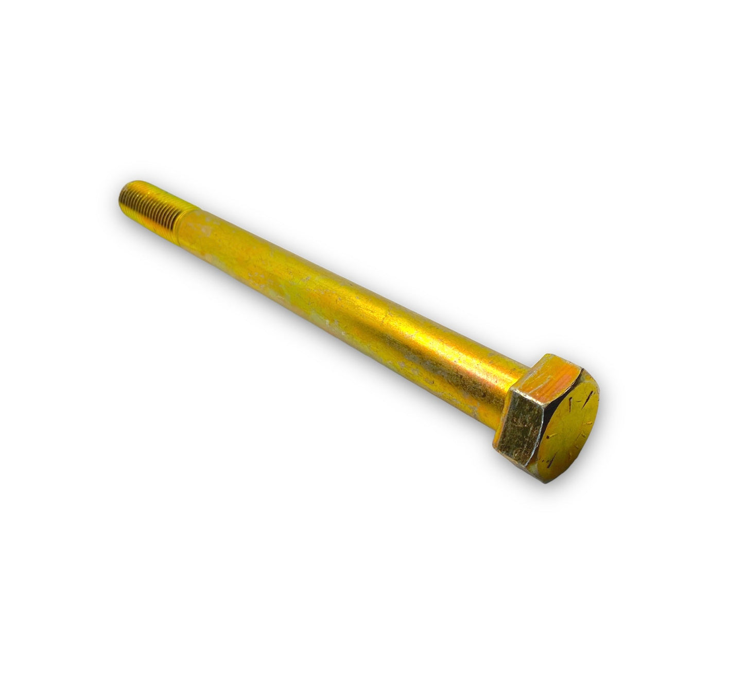 7/8-9 x 10in UNC Grade 8 Hex Cap Screw Yellow Zinc