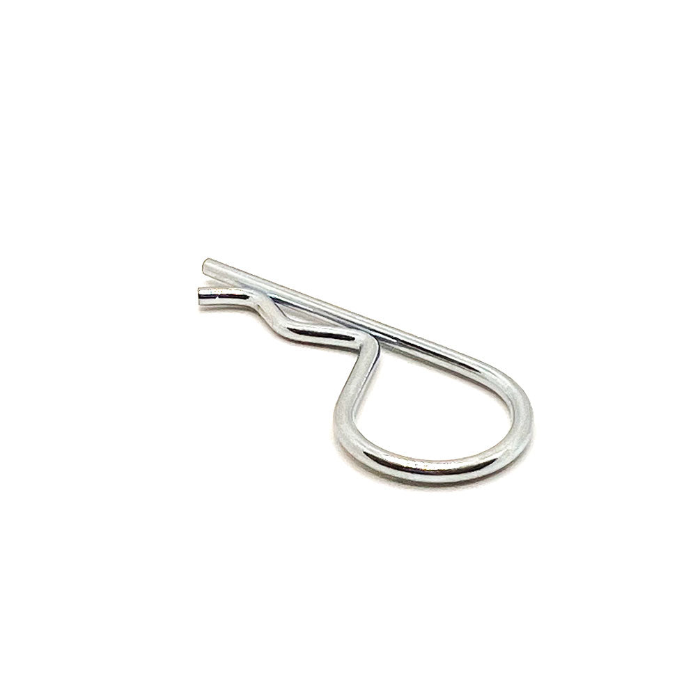 #8 Hair Pin Cotter Clear Zinc