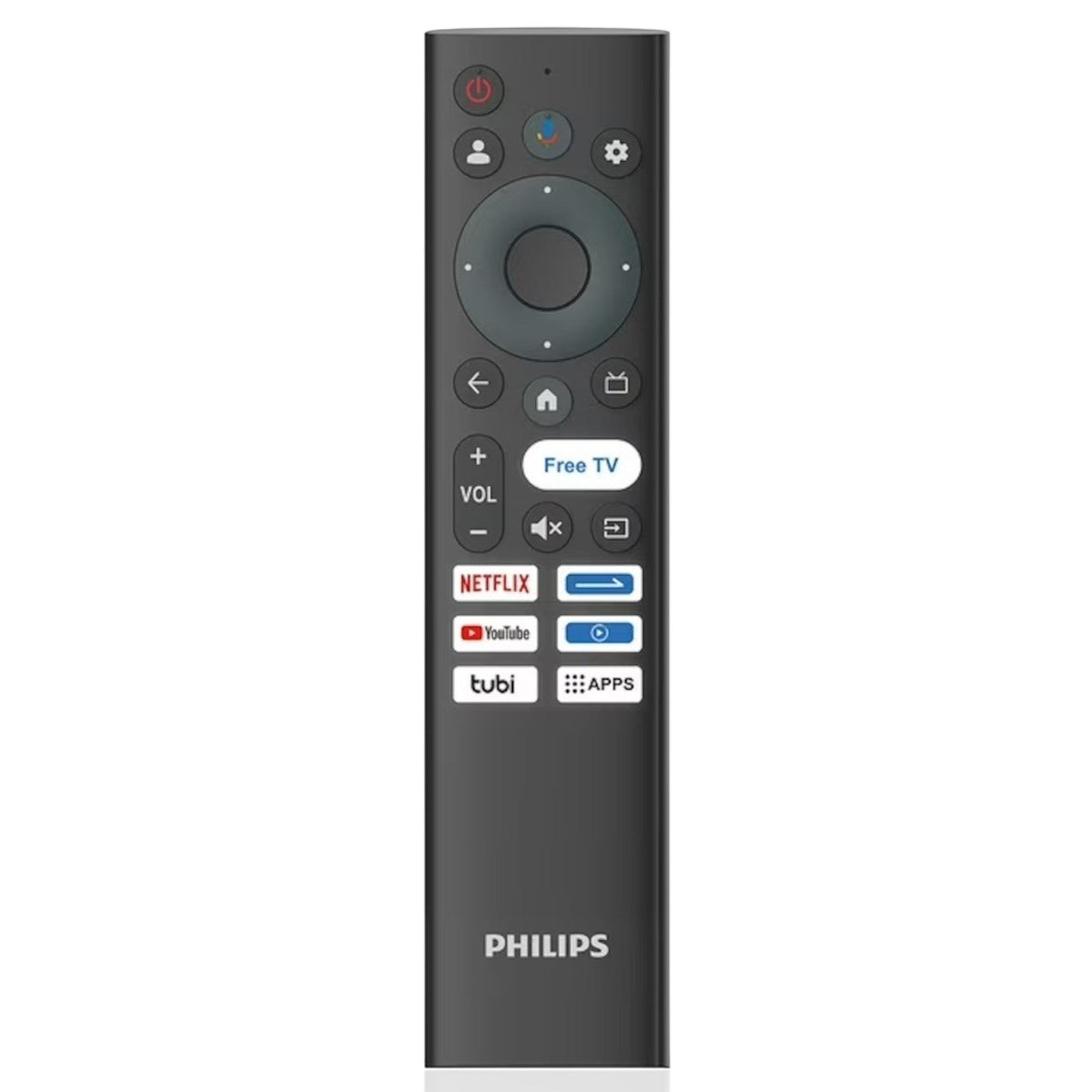 Substitute for Philips RC860G Google Android TV Remote Control with Voice | 7000 Series [Philips HS-8AD]