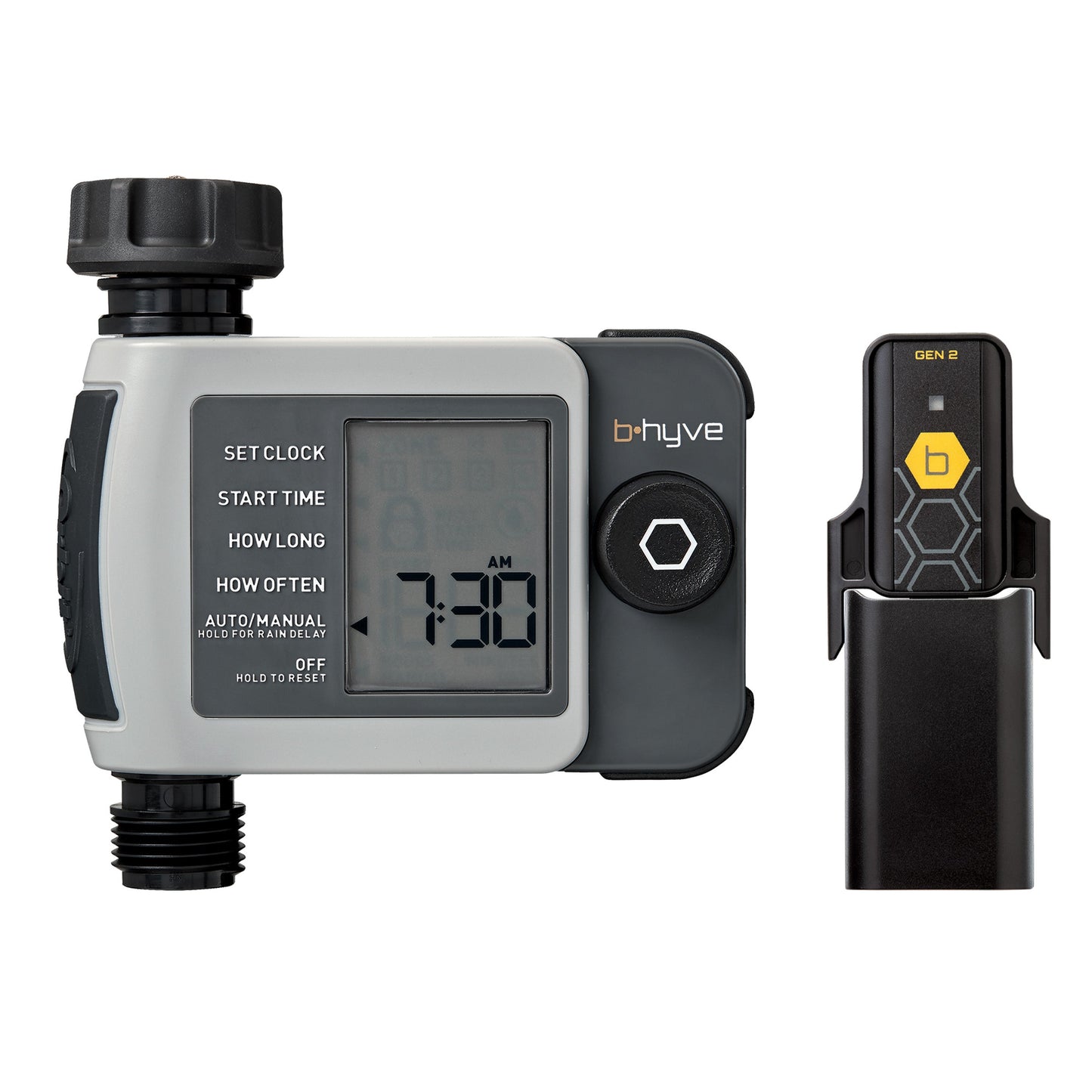 B-hyve XD Bluetooth 1-Outlet Hose Faucet Timer w/Hub | 24516