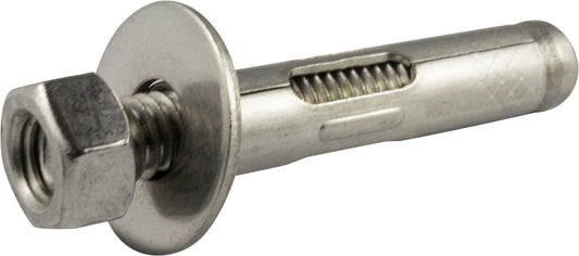 3/8-16 x 3 Hex Sleeve-All™ 304 SS (50)